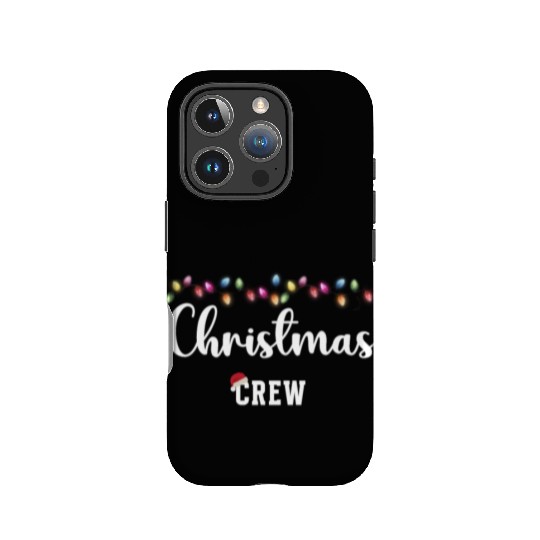 Christmas Crew Neon Xmas Lights IPhone Cases