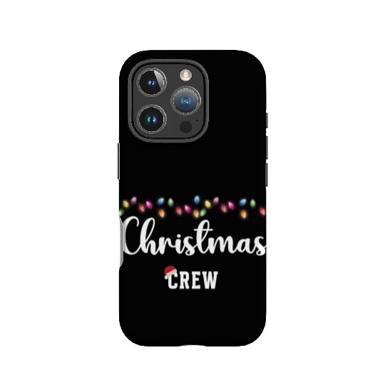 Christmas Crew Neon Xmas Lights IPhone Cases