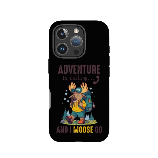 Adventure Is Calling Youth Cute Moose IPhone Cases