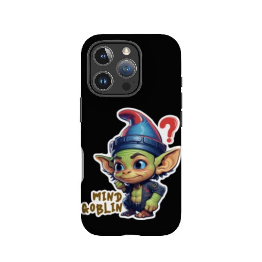 Funny Green Goblin Monster - Mind Goblin Deez Nuts IPhone Cases
