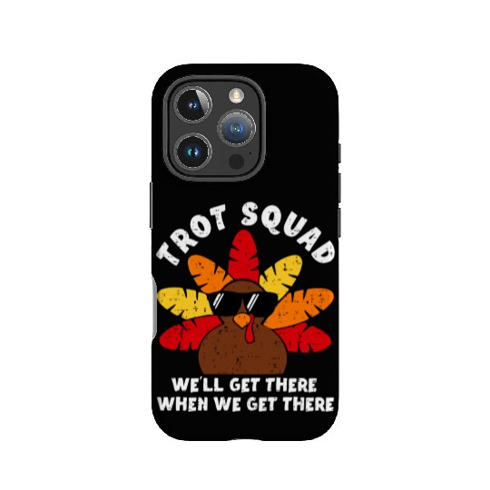 Turkey Trot Squad Race Funny Thanksgiving Running IPhone Cases