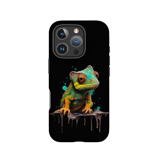 Cute Chameleon for Lizard Pet Lover IPhone Cases