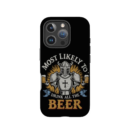 Christmas Most Likely To Drink All The Beer Winter IPhone Cases