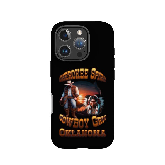Cherokee Spirit, Cowboy Grit: Oklahoma IPhone Cases