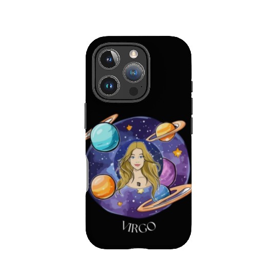 Virgo zodiac sign IPhone Cases