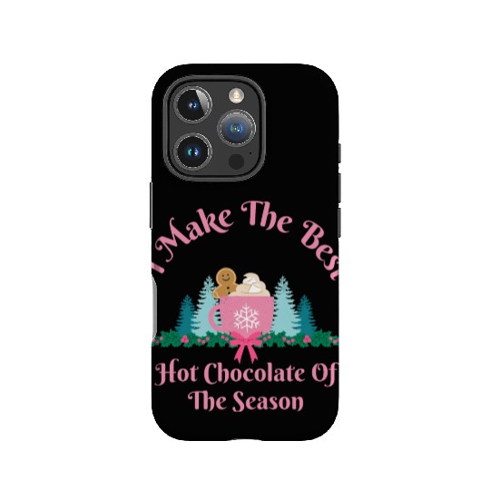 I Make the Best Hot Chocolate - Christmas Mug IPhone Cases