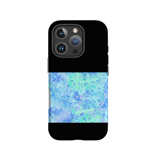 Crystal Snowflake Pattern IPhone Cases