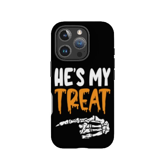 He s My Trick Halloween Spooky IPhone Cases