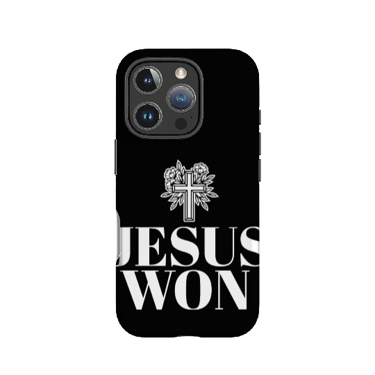 Religious Jesus Won Christian Jesus Holy Cross IPhone Cases