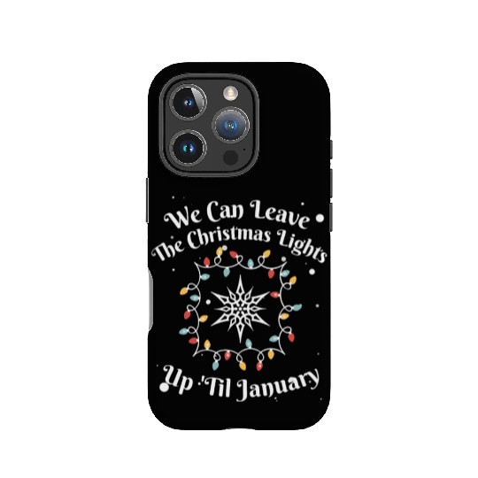 Holiday Cheer Christmas Light Message IPhone Cases
