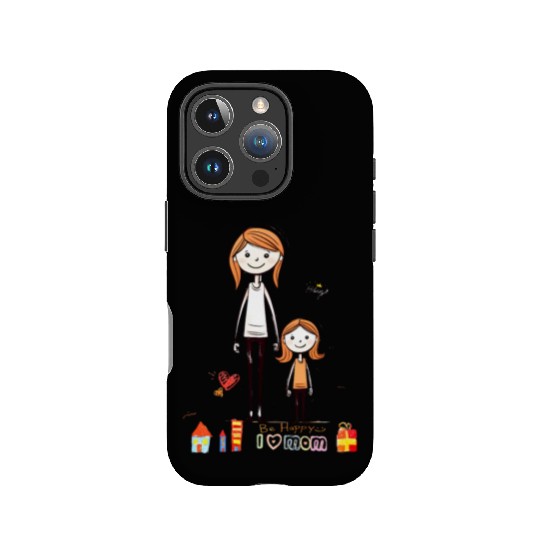 I love my mom IPhone Cases