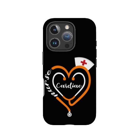 Cardiac Nurse Halloween Stethoscope He Rn IPhone Cases