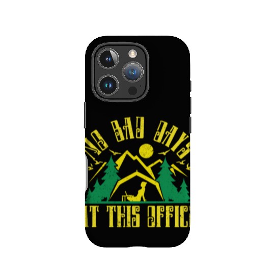 No bad days at this office IPhone Cases
