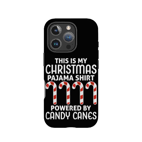 This is My Christmas Pajama IPhone Cases Candy Canes