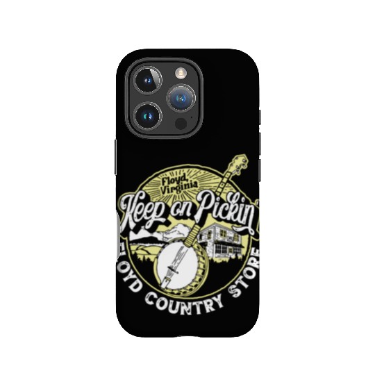 Keep Pickin' - Floyd Country Store Banjo IPhone Cases