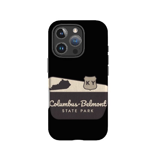 Columbus-Belmont State Park Kentucky Welcome Sign IPhone Cases