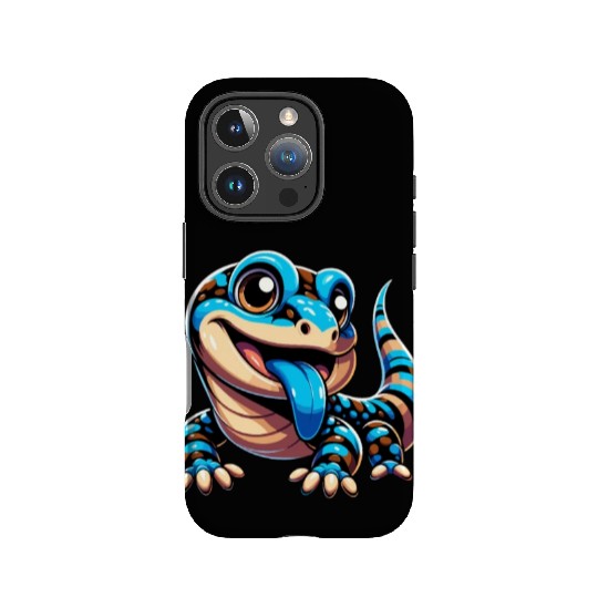 Lizard Collector Reptile Lover Blue Tongue Skink IPhone Cases