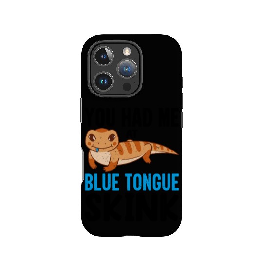 Lizard Collector Reptile Lover Blue Tongue Skink IPhone Cases