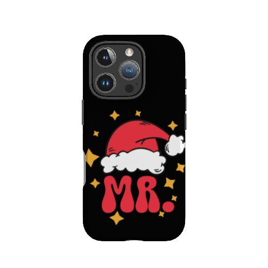 Mr And Mrs Claus Christmas Couples Matching Pajama IPhone Cases