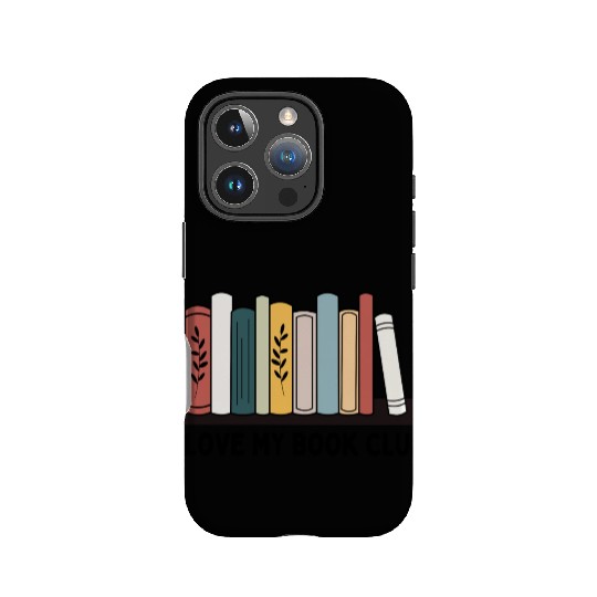 I love my book club IPhone Cases
