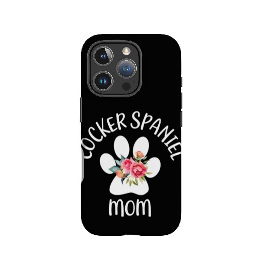 Cocker Spaniel Mom For Friend Anniversary IPhone Cases