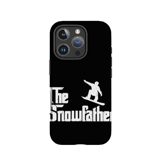The Snowfather Funny Snowboarding Freestyle IPhone Cases