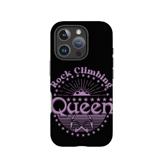 Rock Climbing Queen IPhone Cases