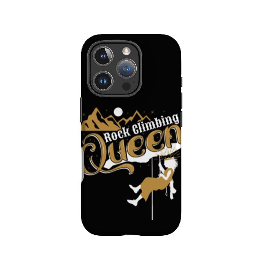 Rock Climbing Queen IPhone Cases