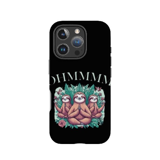 Lazy Meditation Relaxation Sloth Chillers IPhone Cases