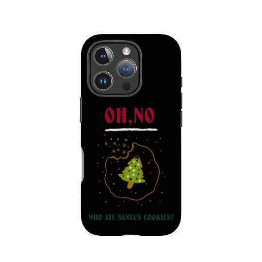 Who Bite Christmas Tree Cookies IPhone Cases