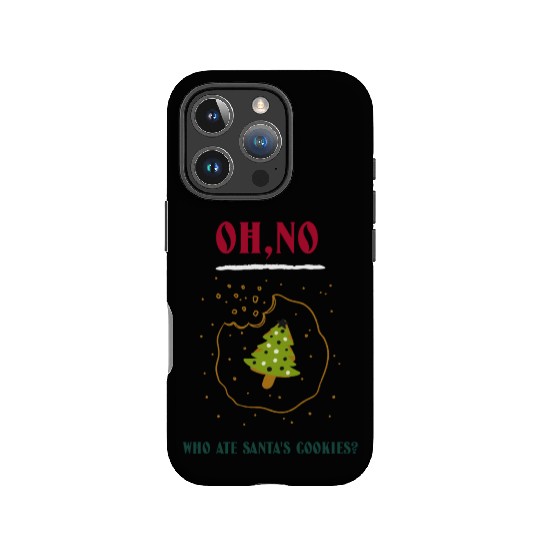Who Bite Christmas Tree Cookies IPhone Cases