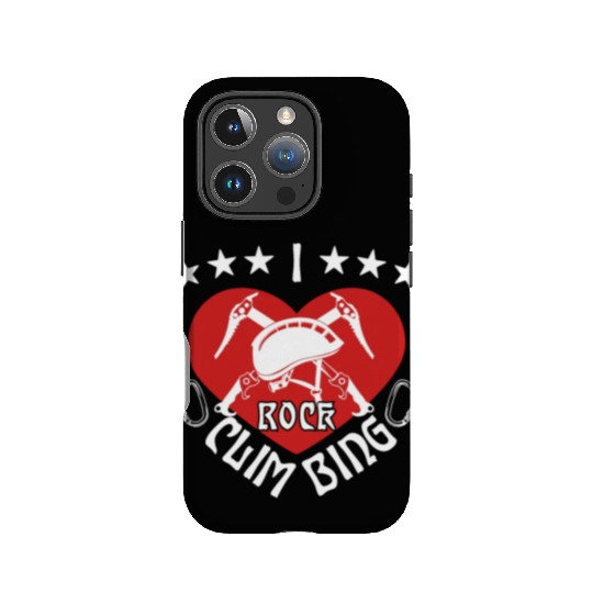 I rock climbing IPhone Cases