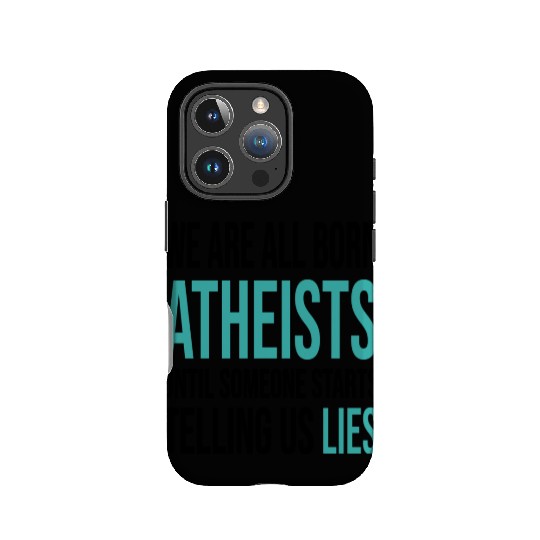 atheism science IPhone Cases