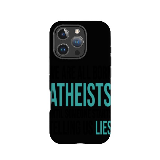 atheism science IPhone Cases