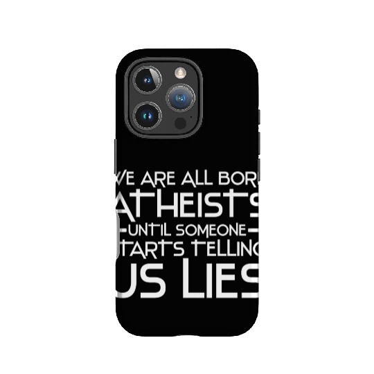 atheism science IPhone Cases