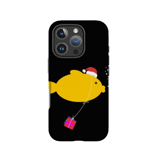 Santa Fish IPhone Cases