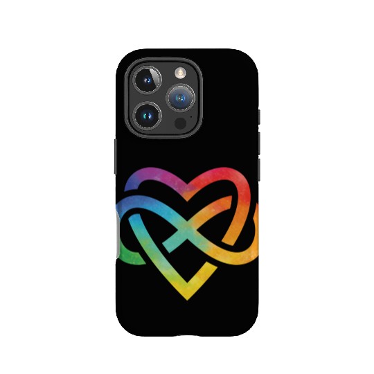 Forever Loved Rainbow Pride Infinite Symbol IPhone Cases