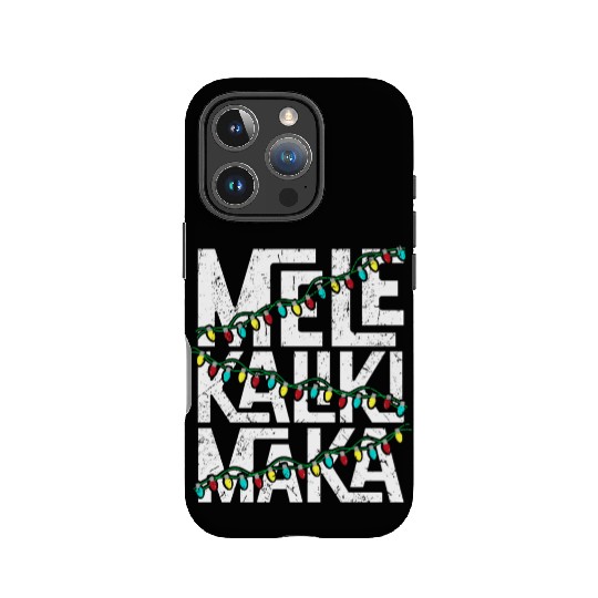 Mele Kalikimaka Hawaiian Christmas Holidays Themed IPhone Cases