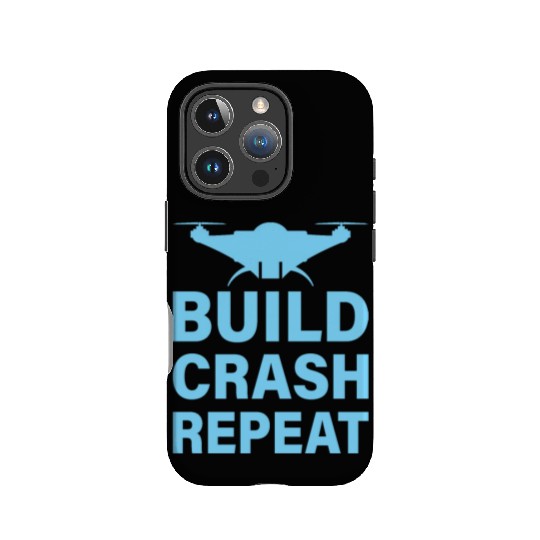 Build Crash Repeat IPhone Cases