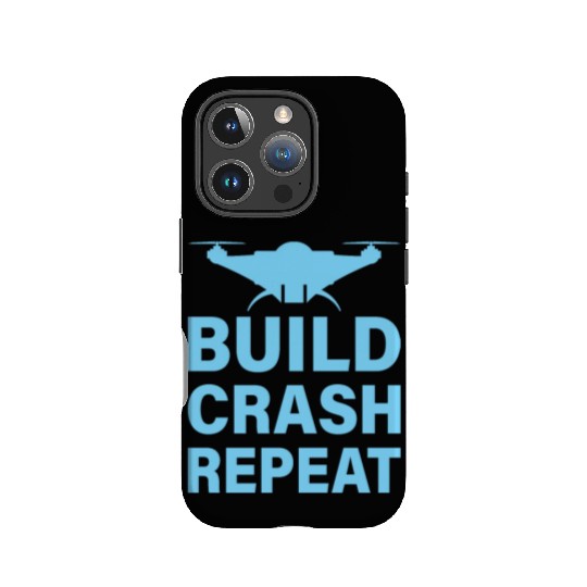 Build Crash Repeat IPhone Cases