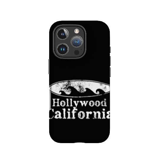 Hollywood California Surfboard Souvenirs Gifts IPhone Cases