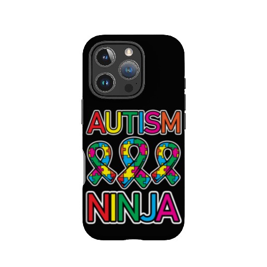 Autism Ninja Autistic Warrior Asperger Syndrome IPhone Cases