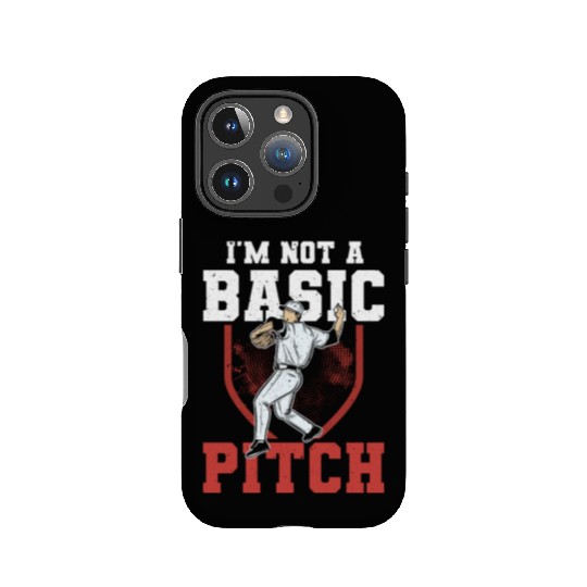 Funny Baseball Pitcher IPhone Cases