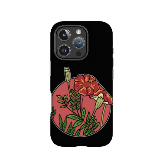 Mexican Marigold Nature Lover Gift IPhone Cases