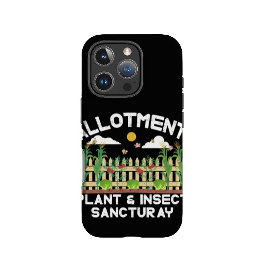 Alotment plant& insect sanctuary IPhone Cases