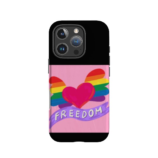 Love Freedom IPhone Cases