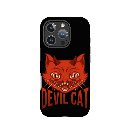 Devil Cat IPhone Cases