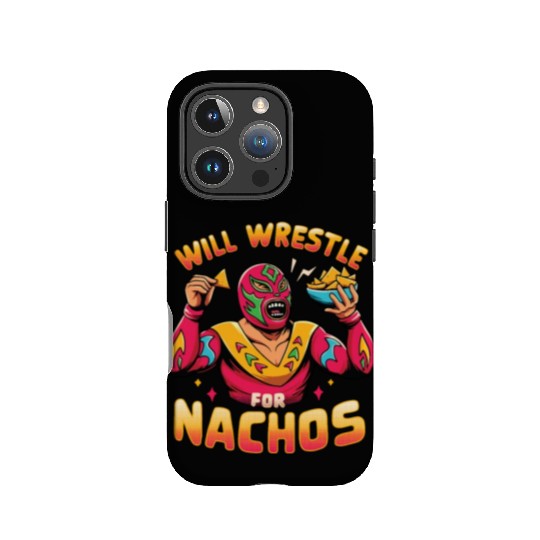 Mexican Wrestling Wrestler Lucha Libre Nacho IPhone Cases