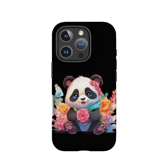 Bamboo Bliss Baby Panda IPhone Cases