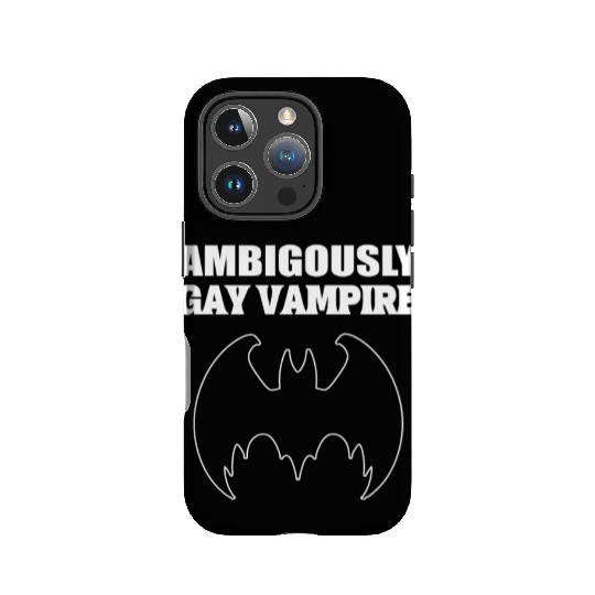 Ambiguously Gay Vampire Gay Or Lesbian Gift IPhone Cases
